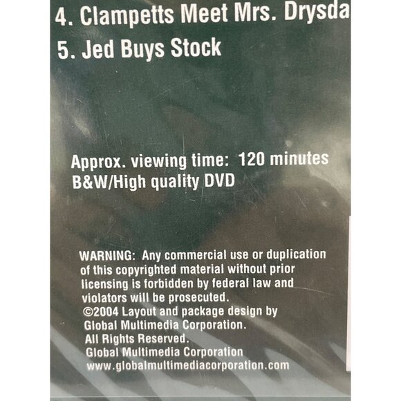 The Beverly Hillbillies DVD Clampetts Strike Oil Getting Settled Meanwhile Back - Picture 5 of 5